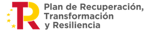 Logo Plan de Recuperación, Transformación y Resilencia.