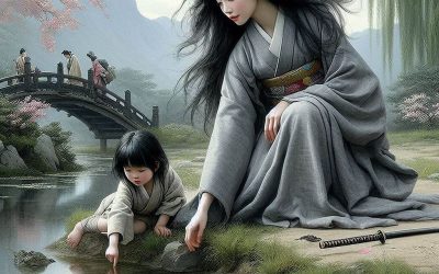 Kuroi Hasu: Leyenda de Honor y Acero    “La niña y la guerrera”